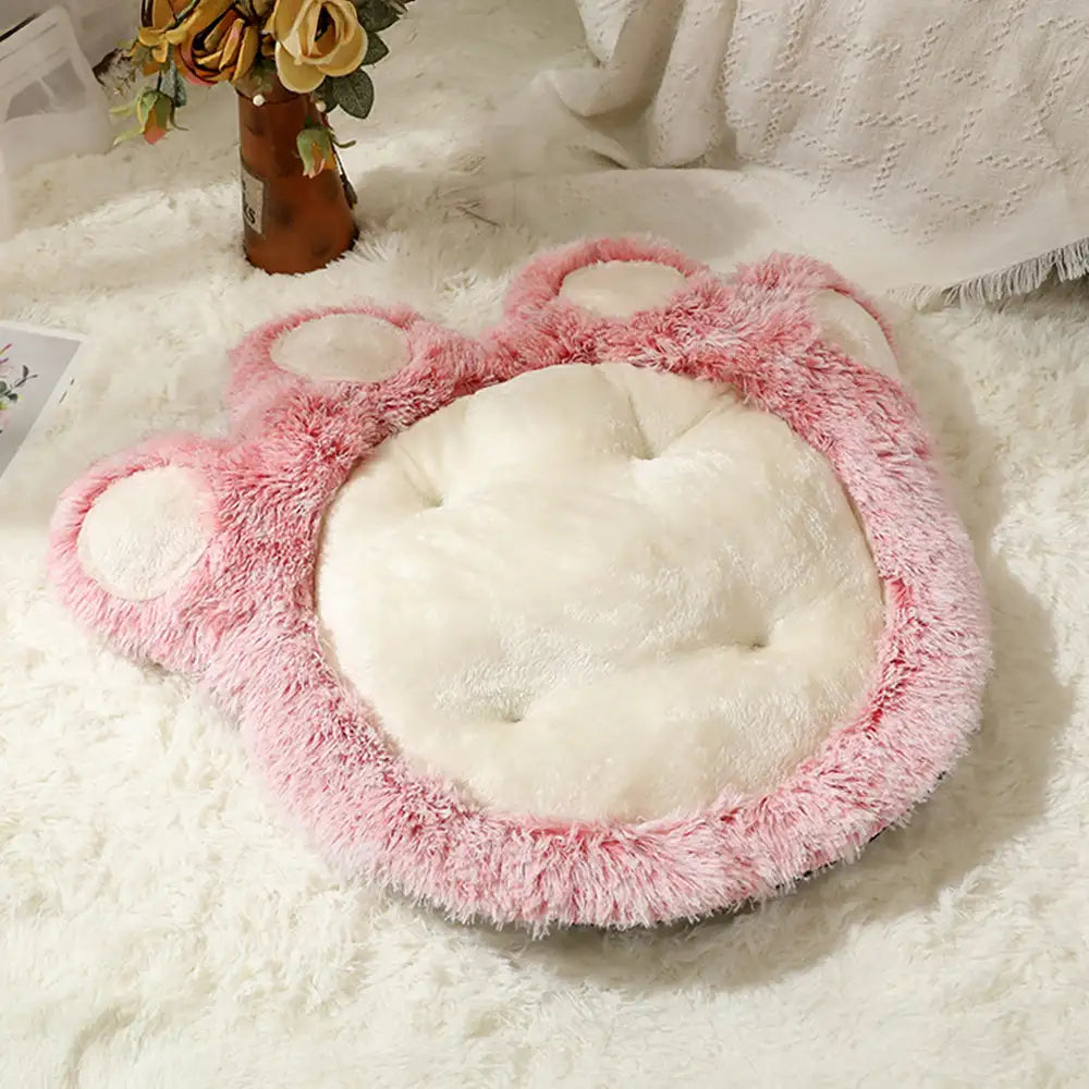 Bear Paw Plush Fluffy Comfortable Large Space Pet