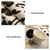 Chenille All-Season Irregular-Shaped Non-Slip Sofa
