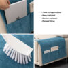 Chenille Anti-Scratch Sofa Armrest Cover Magazine