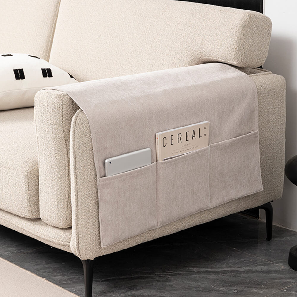 Chenille Anti-Scratch Sofa Armrest Cover Magazine