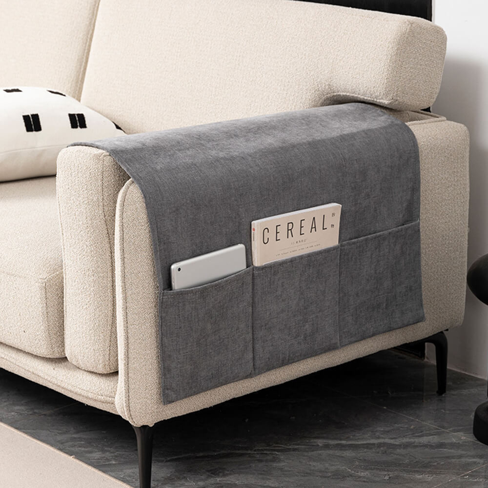 Chenille Anti-Scratch Sofa Armrest Cover Magazine