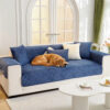 Embossed Geometric Pattern Soft Plush Quilted Non-