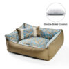 Floral Pattern Anti Static Washable All Season Dog