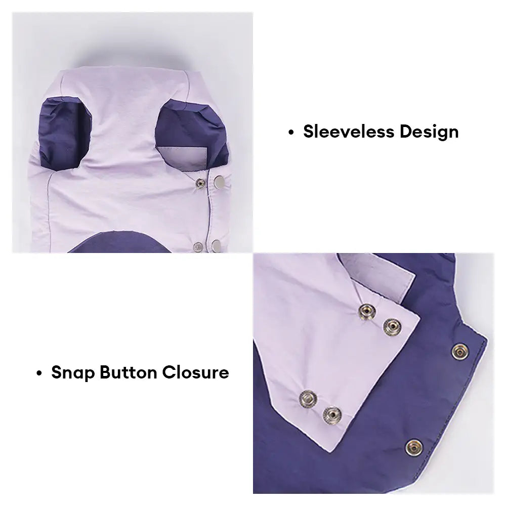 Functional Color-Block Dual-Sided Reversible Wear