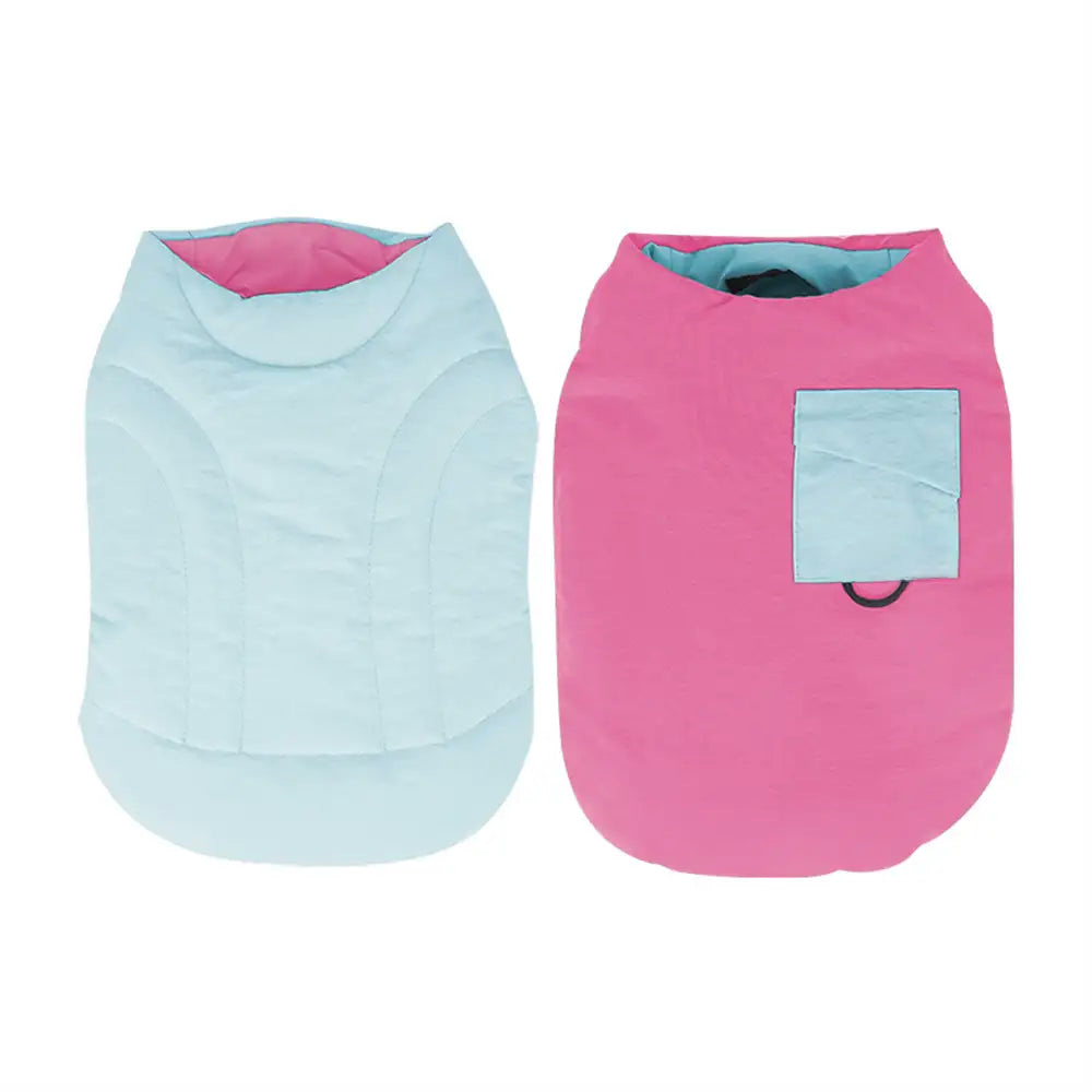 Functional Color-Block Dual-Sided Reversible Wear