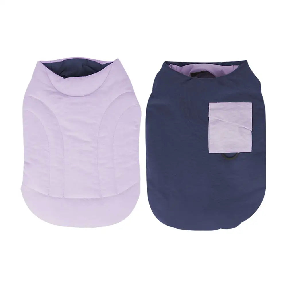 Functional Color-Block Dual-Sided Reversible Wear