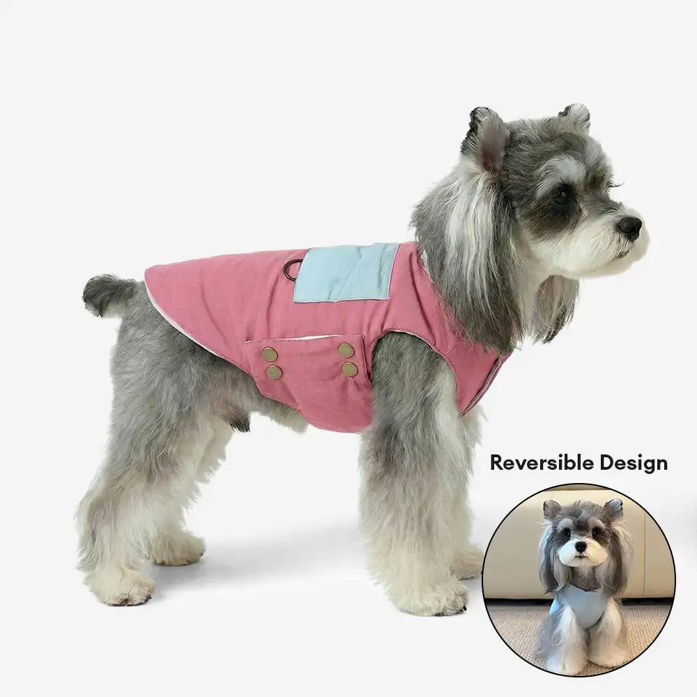 Functional Color-Block Dual-Sided Reversible Wear