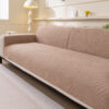 Large Leaf Pattern Water-resistant Sofa Protector 