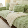 Modern Comfortable Faux Rabbit Fur Anti-Slip Couch
