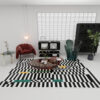 Modern Minimalist Living Room Rug Soft and Stylish