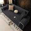 One-Piece Cozy Flannel Sofa Protection Non-Slip Co