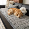 Pet-Friendly Chenille Textured Non-Slip Couch Cove