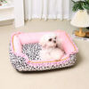 Pink Leopard Print Removable And Washable All-Seas