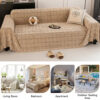 Plush Quilted Classic Checkered Comfortable Thicke