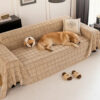 Plush Quilted Classic Checkered Comfortable Thicke