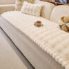 Soft Faux Rabbit Plush Thick Skin-Friendly Non-Sli