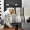 Stripe Art Scratch Resistant Chenille Multifunctio