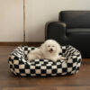 Stylish Checkerboard Warmth Removable Washable  Do