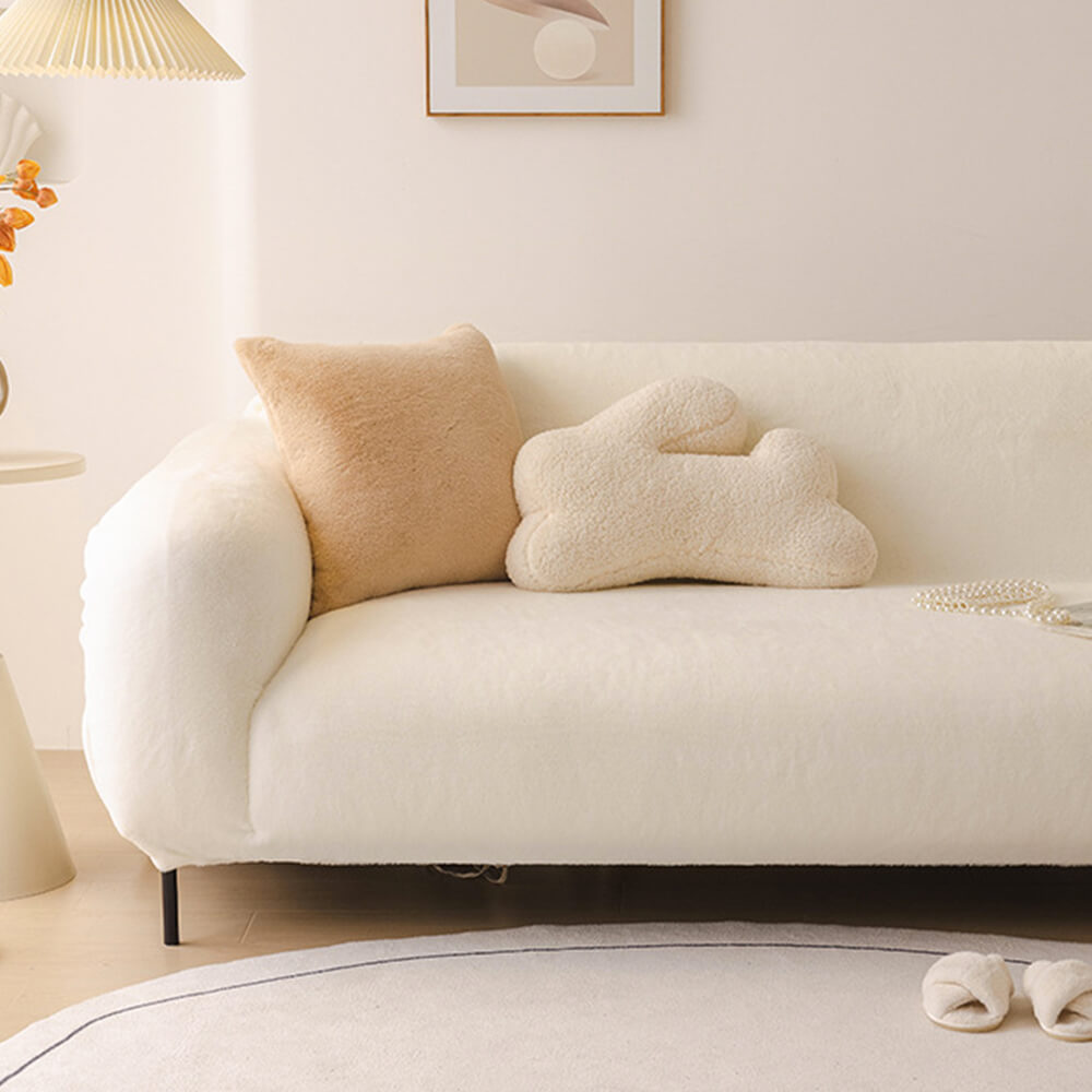 Ultra Soft Skin Friendly Plush Full Coverage Sofa