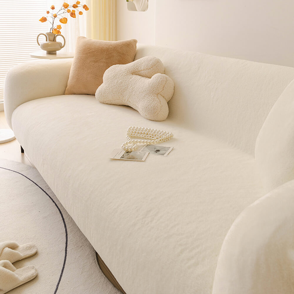 Ultra Soft Skin Friendly Plush Full Coverage Sofa