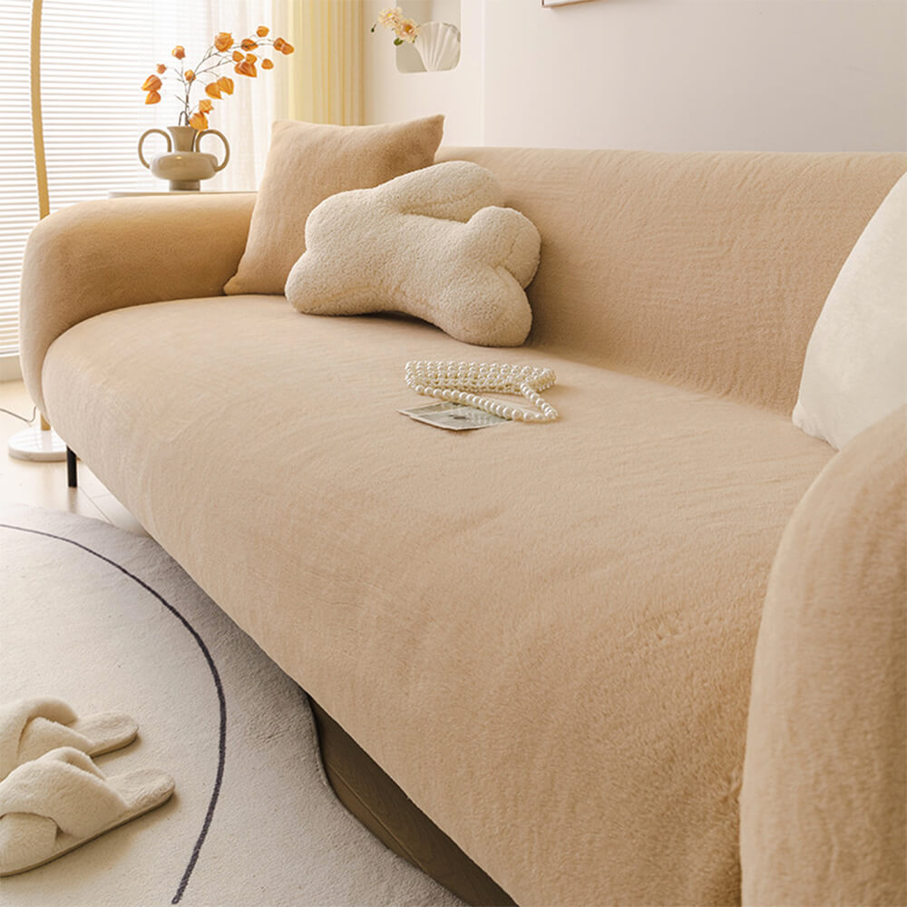 Ultra Soft Skin Friendly Plush Full Coverage Sofa