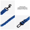 Car Seat Belt Buffer Adjustable Cool Dog Accessori