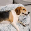 Calming Furniture Protector Dog Bed - Fuzzy Backre