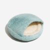 Calming Plush Semi-Enclosed Pet Nest Pita Bed For 