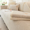 Chenille Anti-Slip Butterfly Pattern Morandi Color