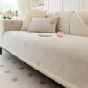 Chenille Anti-Slip Butterfly Pattern Morandi Color