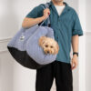 Portable Leisure Outing Pet Bolster Large Dog Car