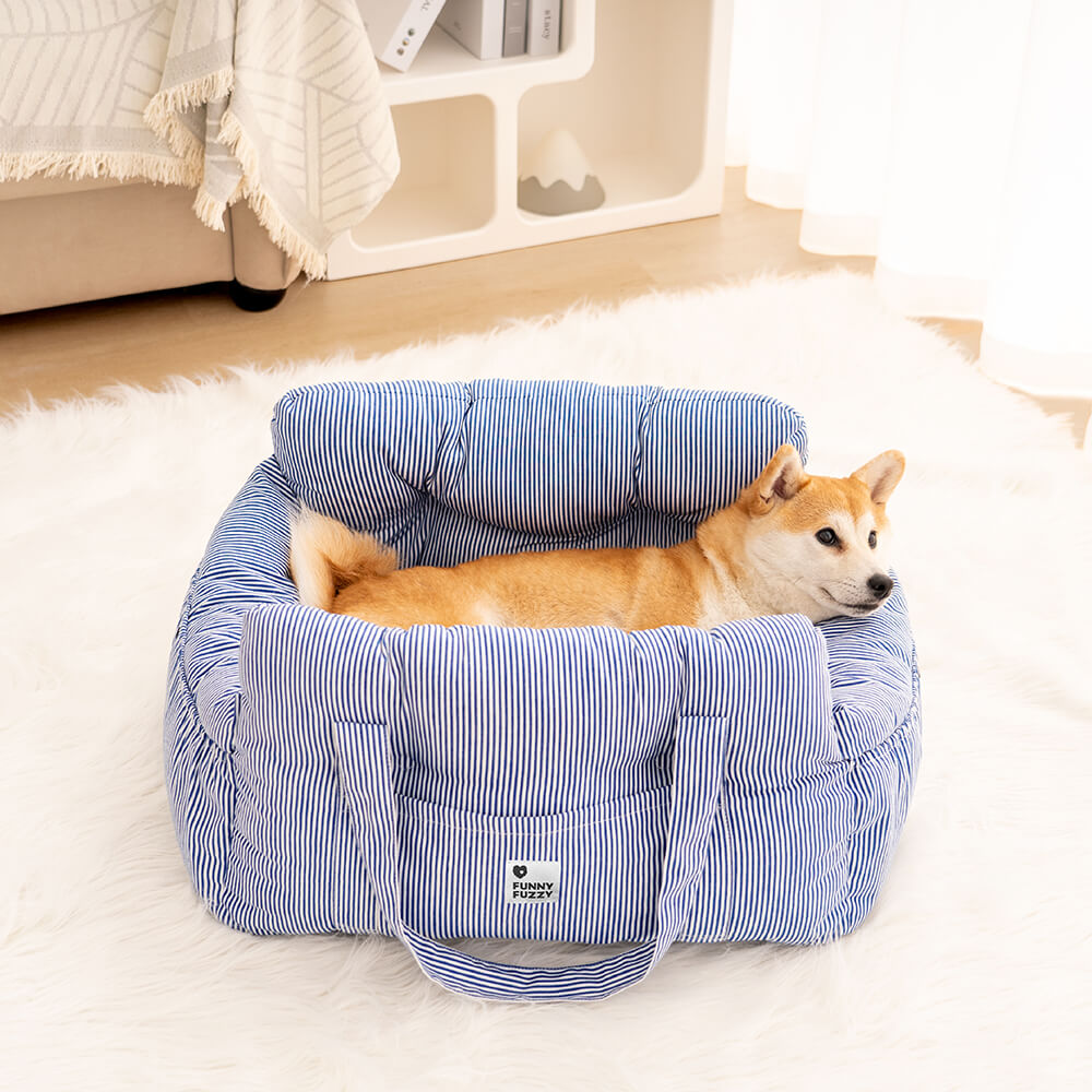 Portable Leisure Outing Pet Bolster Large Dog Car