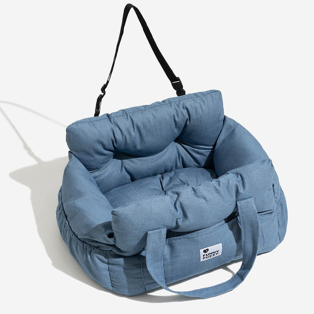 Portable Leisure Outing Pet Bolster Large Dog Car