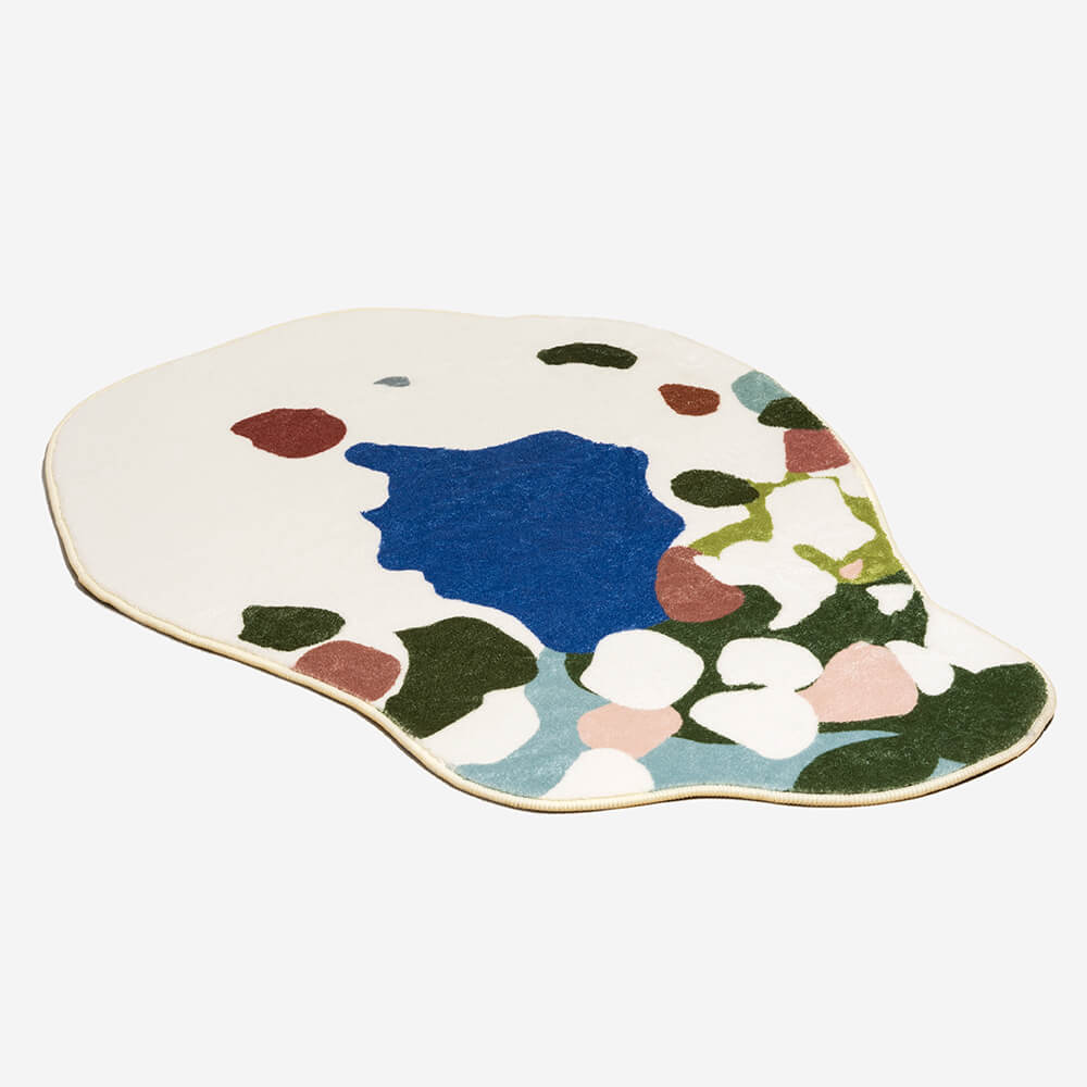 Greenery Forest Heterotype Plush Carpet Pet Mat Pe