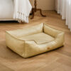 Luxury Faux Leather Waterproof Removable Dog Sofa 