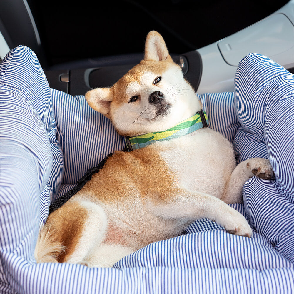 Portable Leisure Outing Pet Bolster Large Dog Car