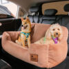 Travel Bolster Safety Medium Large Dog Car Back Se