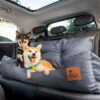 Travel Bolster Safety Medium Large Dog Car Back Se