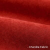 Geometric Decor Solid Color Chenille Non-Slip Comf