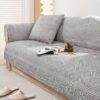 Modern Pattern Ice Silk Natural Cooling Sectional 