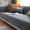 Vermilion Comfortable Chenille Sofa Protective Cou
