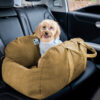 Herringbone Travel Bolster Safety Puppy Dog Car Se