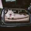 Large Deluxe Faux Leather Dog Car Seat Booster Bed