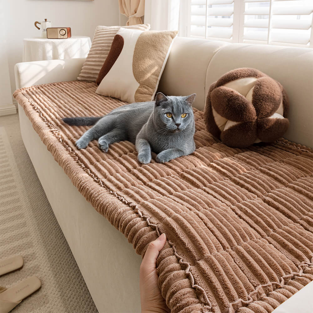 Lazy Soft Flannel Breathable Pet Mat Non-slip Couc