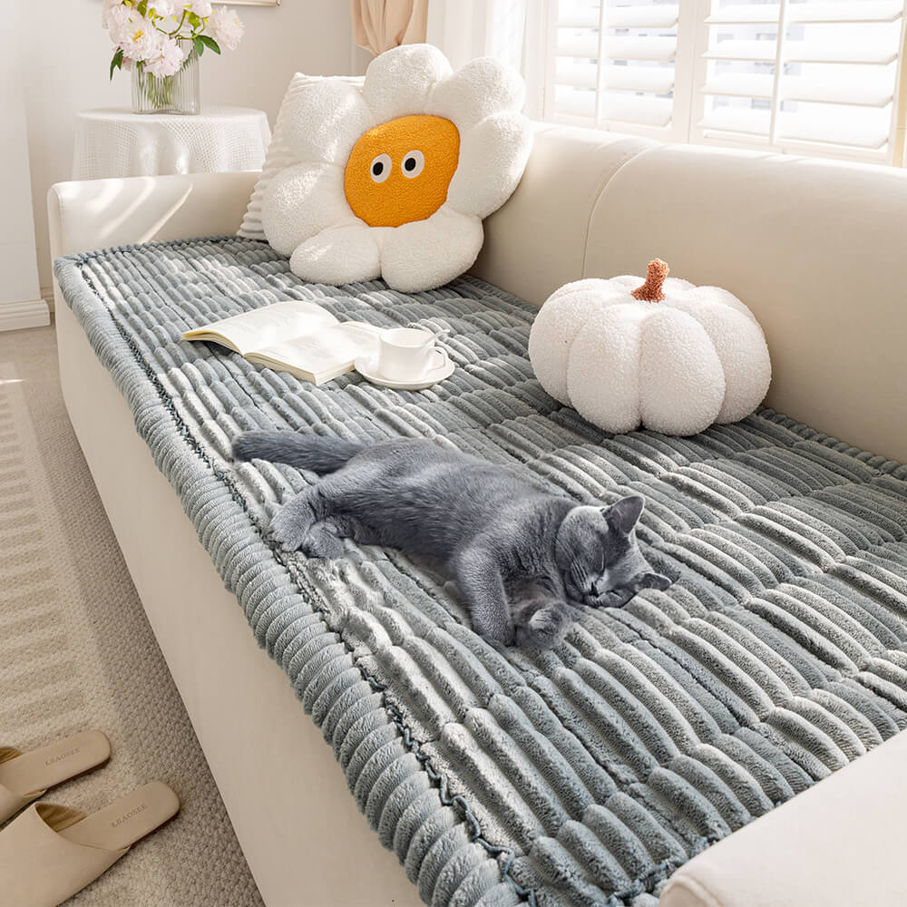Lazy Soft Flannel Breathable Pet Mat Non-slip Couc