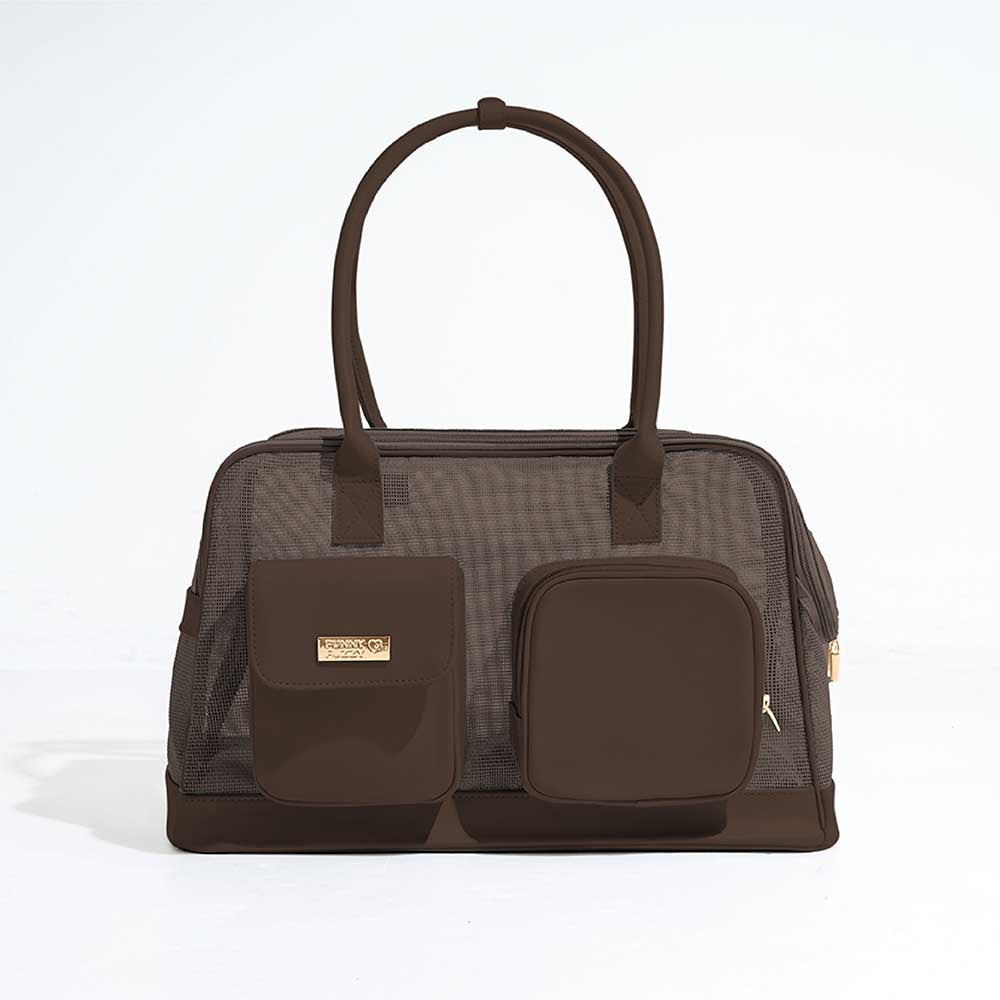 Lightweight Breathable Mesh Safe Pet Carrier - Urb
