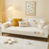 Lovely Cat's Paw Sherpa Fleece Anti-Slip Couch Cov