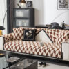 Modern Diamond Plush Sofa Decoration Non-Slip Couc
