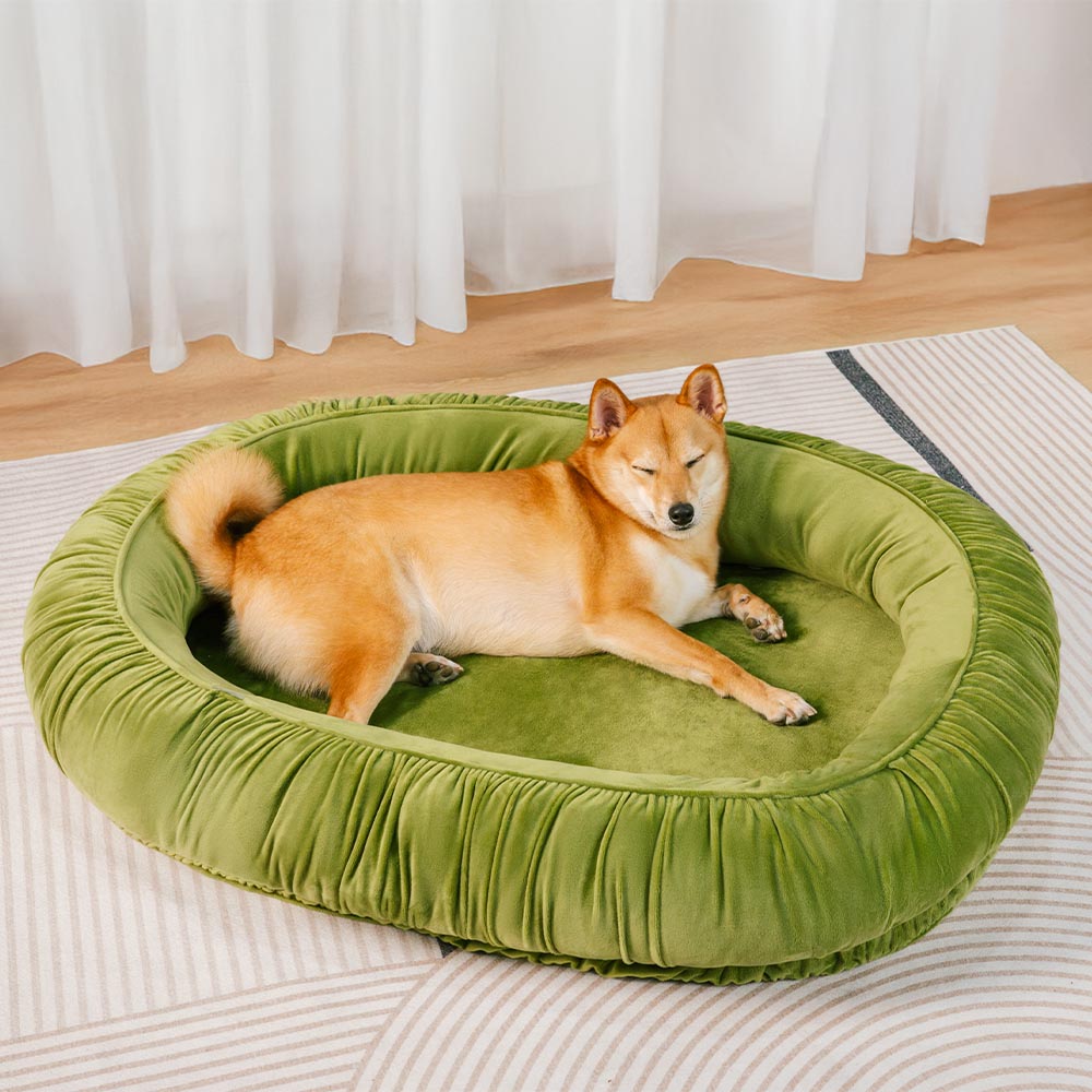 Oval Orthopedic Support Cozy Sleeping Detachable D