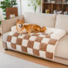Plaid Cozy Sofa Protector Dog Mat - SnugPad